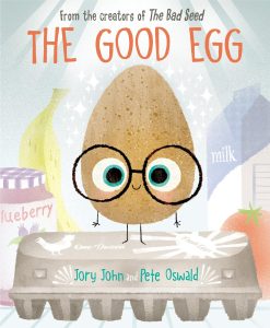 book cover for title, The Good Egg