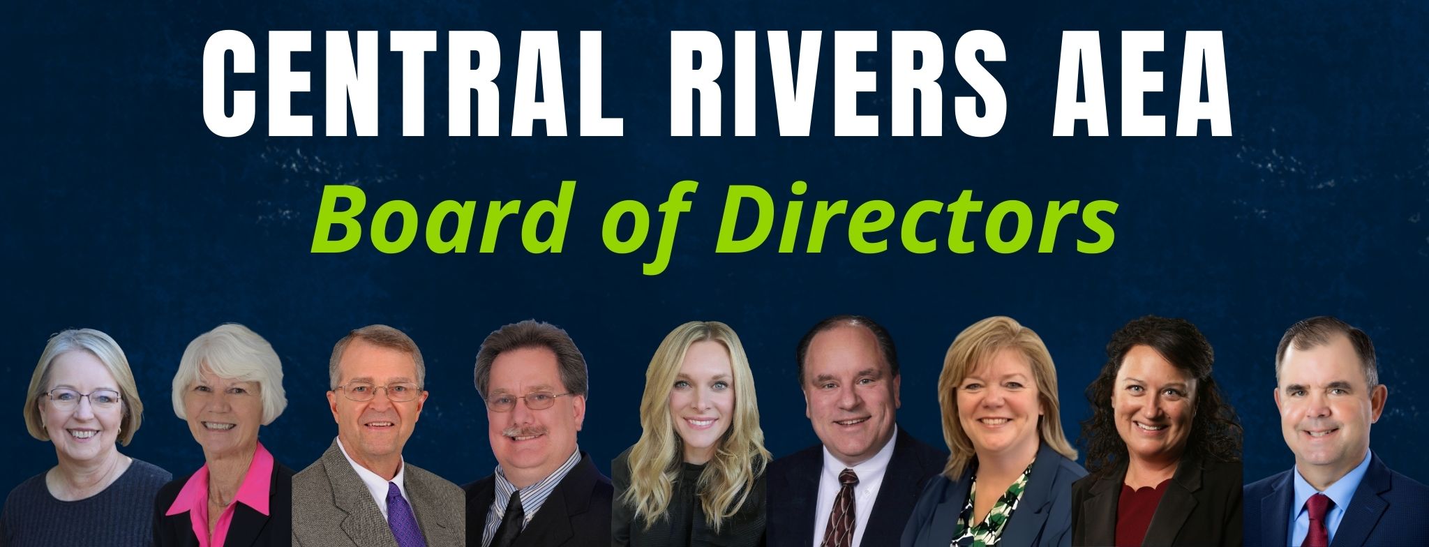 Central Rivers AEA 2025-2026 Board of Directors group