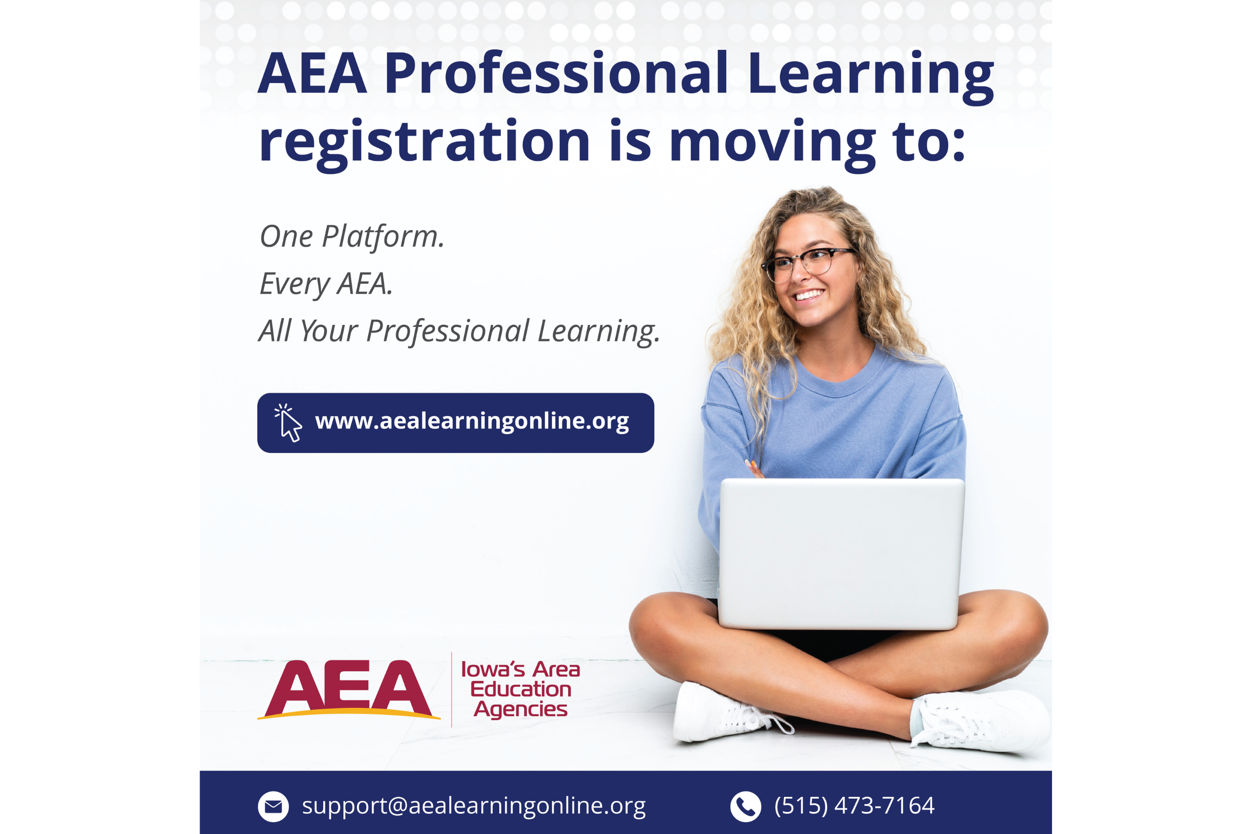 AEA Professional Learning registration is moving to one platform.
