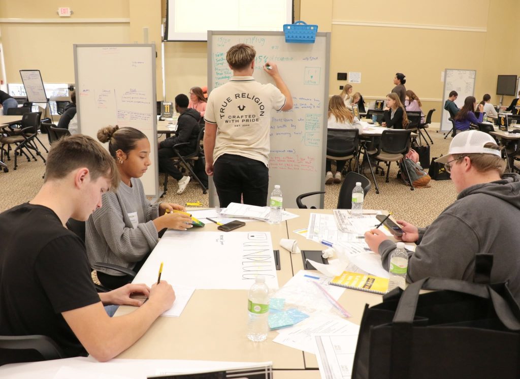 Design Dash students working